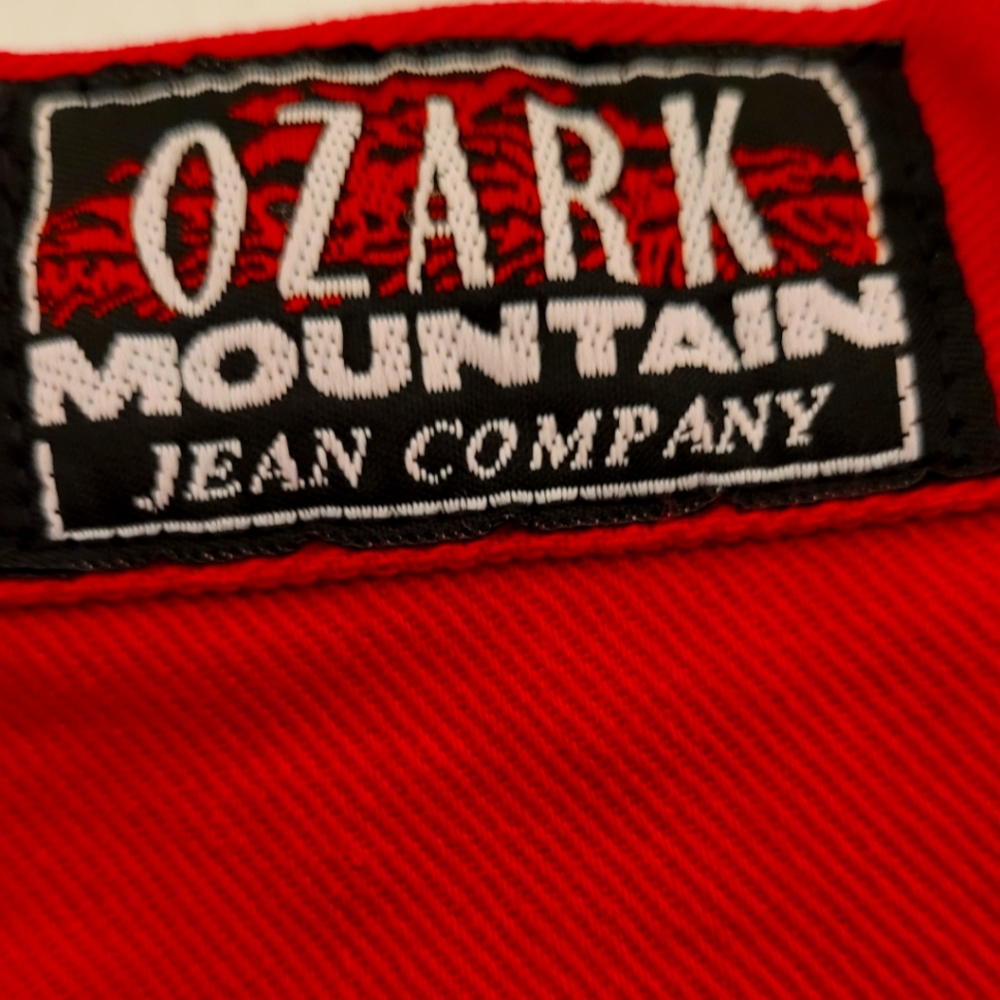 Red Ozark Mountain Jeans Size 9